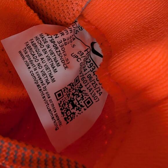 Nike ReactX Infinity Run 4 PRM Men\'s Size 15 Hyper Crimson Orange main image 6